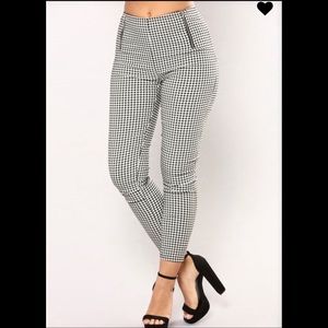 Gingham Pants